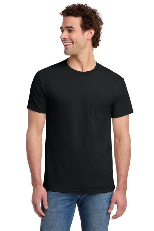 Jerzees® Dri-Power® 50/50 Cotton/Poly Pocket T-Shirt - 29MP