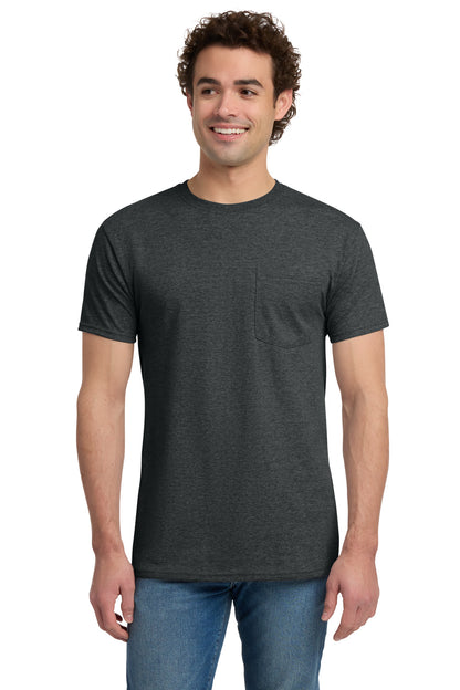 Jerzees® Dri-Power® 50/50 Cotton/Poly Pocket T-Shirt - 29MP