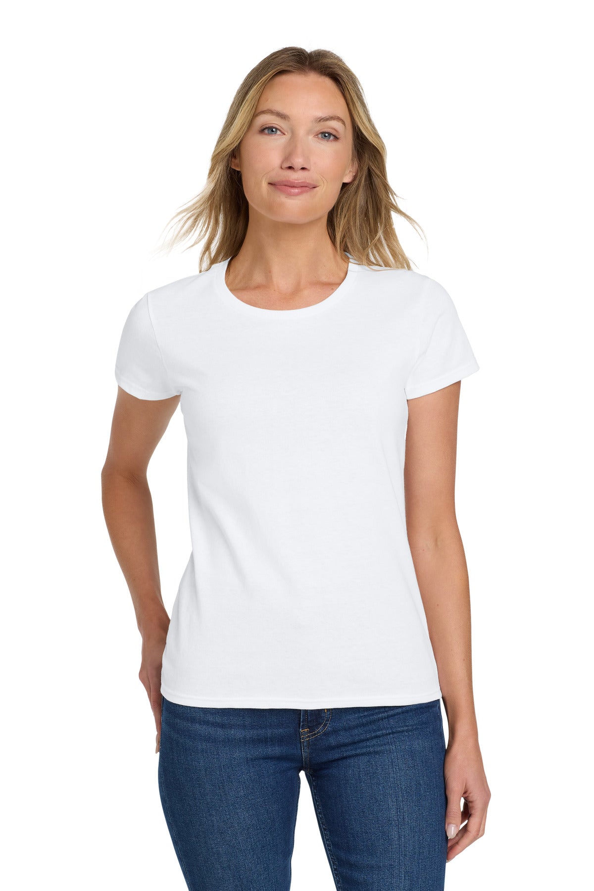 Gildan ®  Women's Heavy Cotton™ 100% Cotton T-Shirt. 5000L