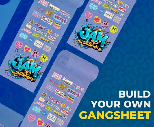 Custom DTF Gang Sheets